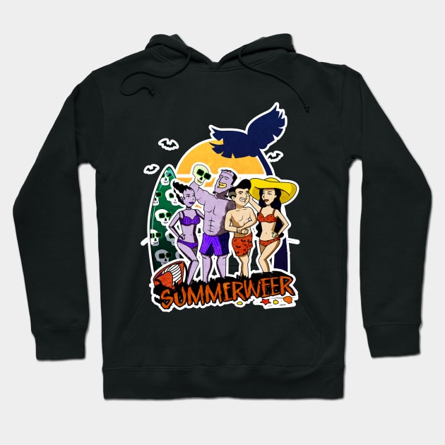 Summerween Hoodie by HarlinDesign